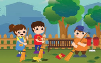 JAGALAH  KEBERSIHAN DI MULAI DARI  LINGKUNGAN KITA