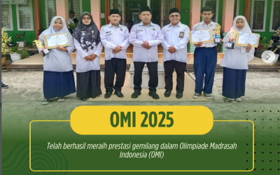 Tiga Siswa MTsN 4 Padang Pariaman Wakili Kabupaten Padang Pariaman pada OMI Tingkat Provinsi